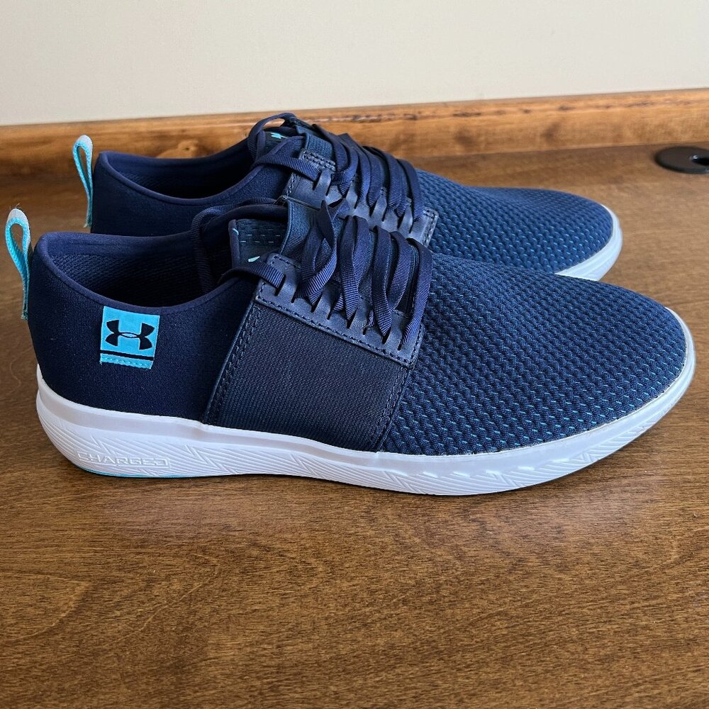 Under Armour Charged 24/7 Sneakers 1302497-400 Navy Blue Size 10 Men's